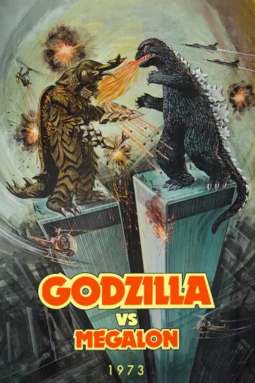 Plakat do filmu "Godzilla kontra Megalon" #1048828
