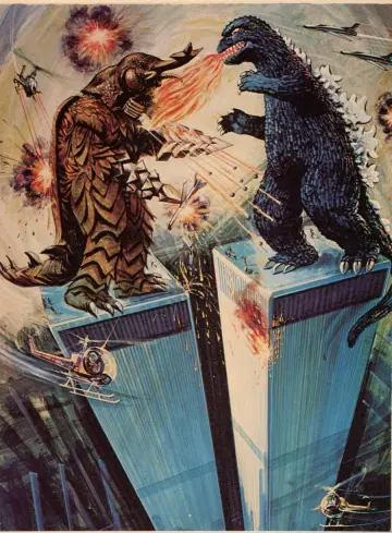 Plakat do filmu "Godzilla kontra Megalon" #410869