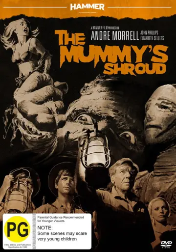 Plakat do filmu "Całun mumii" #1651942
