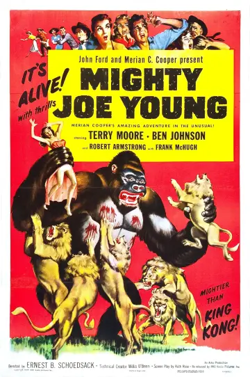 Plakat do filmu "Potężny Joe Young" #1081734
