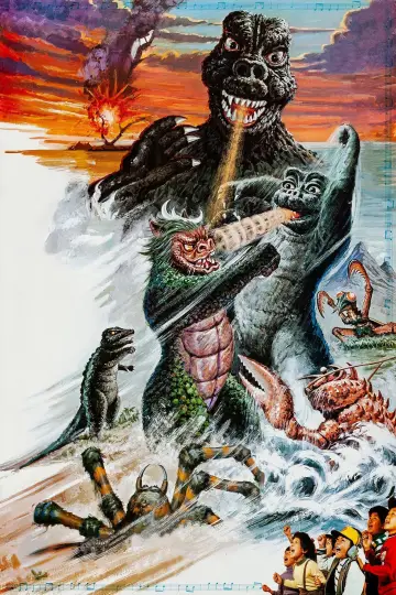 Plakat do filmu "Rewanż Godzilli" #384117