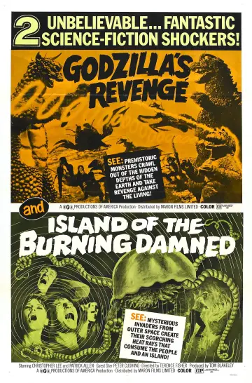 Plakat do filmu "Rewanż Godzilli" #949494