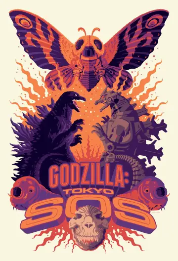 Plakat do filmu "Godzilla: S.O.S. dla Tokio" #1046443