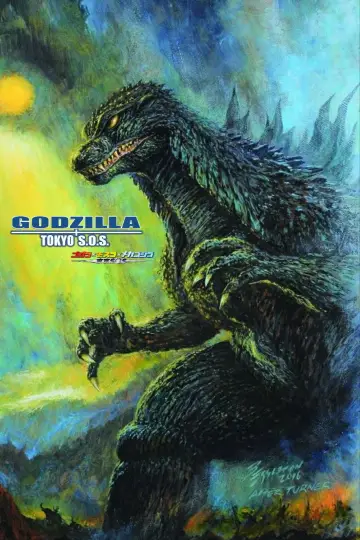Plakat do filmu "Godzilla: S.O.S. dla Tokio" #1808660