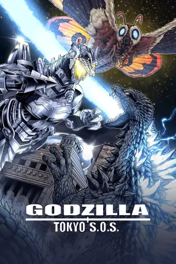 Plakat do filmu "Godzilla: S.O.S. dla Tokio" #1835663
