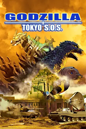 Plakat do filmu "Godzilla: S.O.S. dla Tokio" #407639