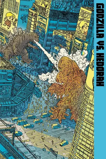 Plakat do filmu "Godzilla kontra Hedora" #363075