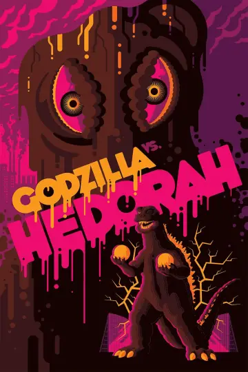 Plakat do filmu "Godzilla kontra Hedora" #363080