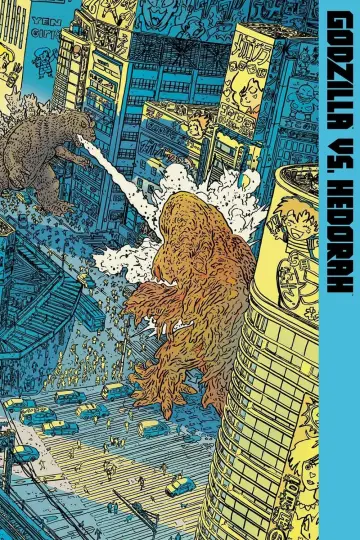 Plakat do filmu "Godzilla kontra Hedora" #363081