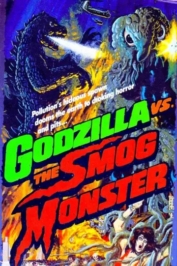 Plakat do filmu "Godzilla kontra Hedora" #363094