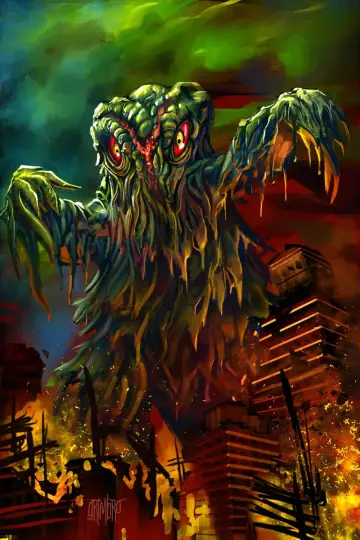 Plakat do filmu "Godzilla kontra Hedora" #363100