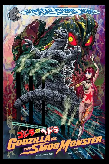 Plakat do filmu "Godzilla kontra Hedora" #363101