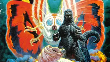 Zasłona do filmu "Godzilla kontra Mothra" #1024935