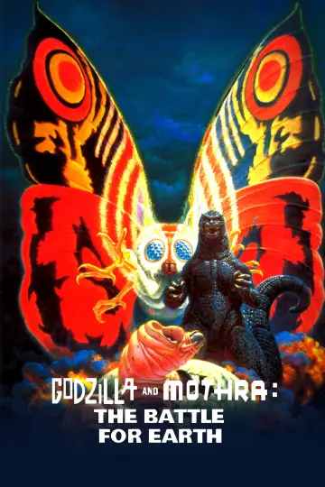 Plakat do filmu "Godzilla kontra Mothra" #1024948