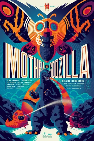 Plakat do filmu "Godzilla kontra Mothra" #1024953