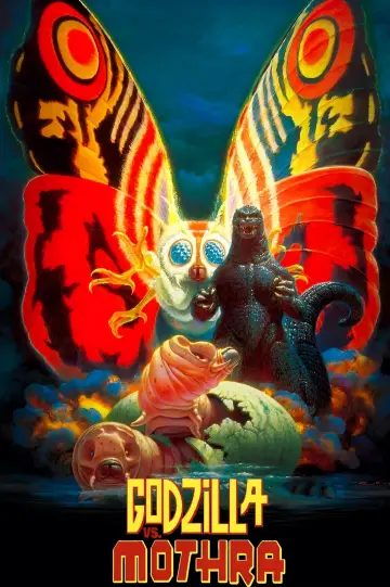 Plakat do filmu "Godzilla kontra Mothra" #386950