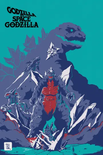 Plakat do filmu "Godzilla kontra Kosmogodzilla" #1900533