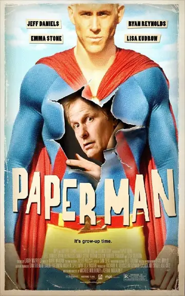 Plakat do filmu "Papierowy bohater" #291844