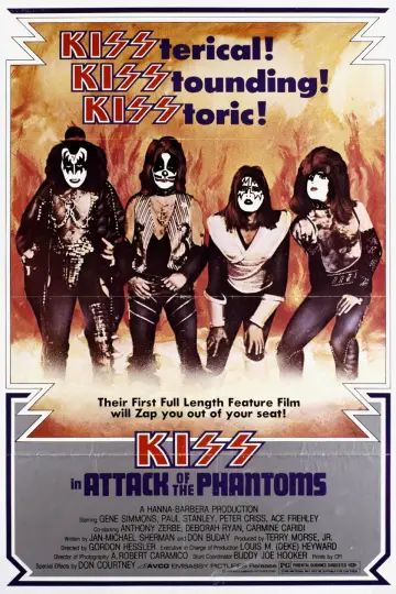 Plakat do filmu "KISS Meets the Phantom of the Park" #709453
