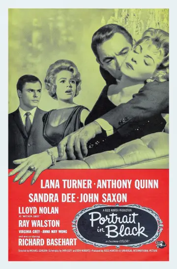 Plakat do filmu "Portrait in Black" #1860397