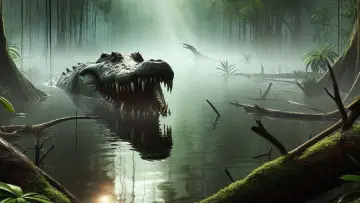 Zasłona do filmu "Crocodile 2: Death Roll" #1567484