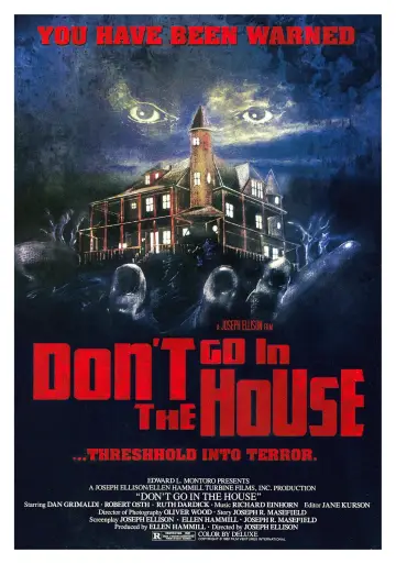 Plakat do filmu "Nie chodź do tego domu" #1100121