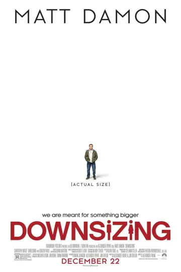Plakat do filmu "Pomniejszenie" #76379
