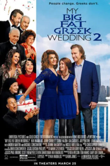 Plakat do filmu "Moje wielkie greckie wesele 2" #310236