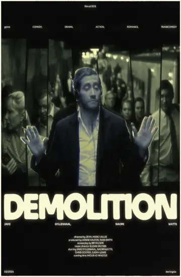 Plakat do filmu "Destrukcja" #1532871