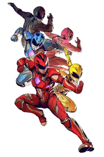 Plakat do filmu "Power Rangers" #293810