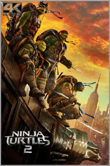 Plakat do filmu "Wojownicze Żółwie Ninja: Wyjście z cienia" #30364