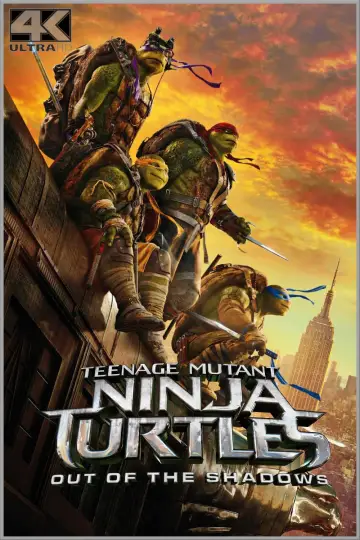 Plakat do filmu "Wojownicze Żółwie Ninja: Wyjście z cienia" #30365