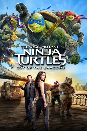 Plakat do filmu "Wojownicze Żółwie Ninja: Wyjście z cienia" #30367