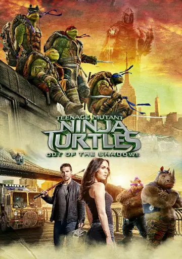 Plakat do filmu "Wojownicze Żółwie Ninja: Wyjście z cienia" #30373