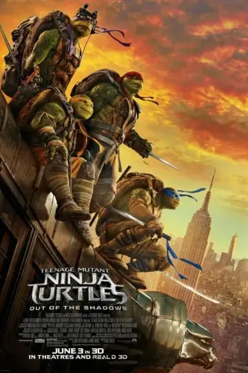 Plakat do filmu "Wojownicze Żółwie Ninja: Wyjście z cienia" #30382