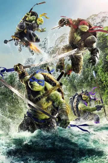 Plakat do filmu "Wojownicze Żółwie Ninja: Wyjście z cienia" #308300