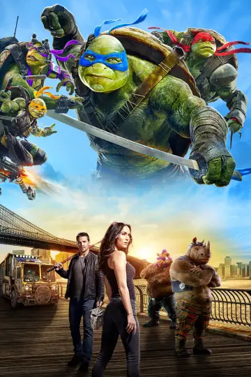 Plakat do filmu "Wojownicze Żółwie Ninja: Wyjście z cienia" #308310