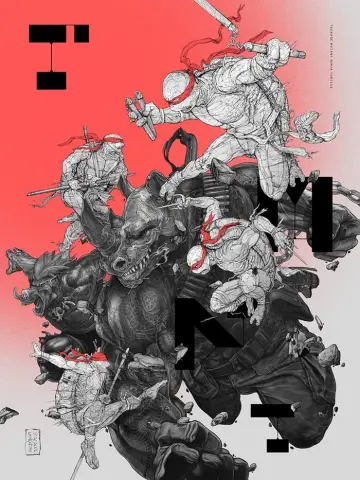 Plakat do filmu "Wojownicze Żółwie Ninja: Wyjście z cienia" #308311