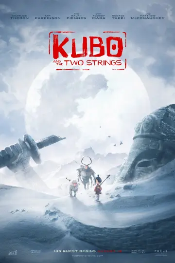 Plakat do filmu "Kubo i dwie struny" #72036