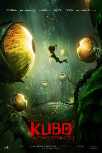 Plakat do filmu "Kubo i dwie struny" #72037