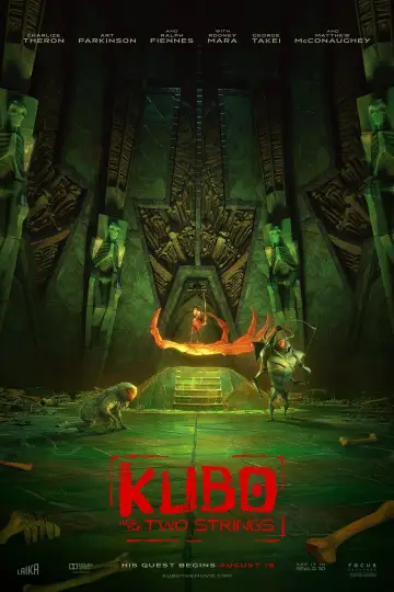 Plakat do filmu "Kubo i dwie struny" #72039