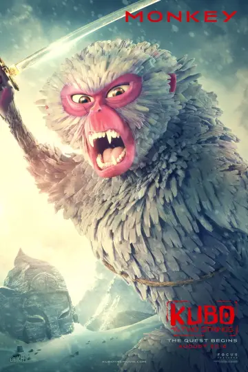 Plakat do filmu "Kubo i dwie struny" #72041
