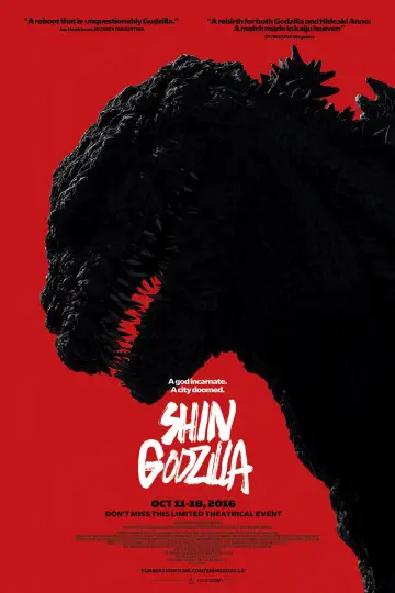 Plakat do filmu "Godzilla: Odrodzenie" #236275