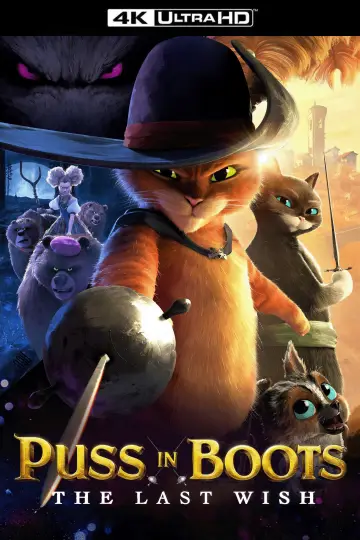 Plakat do filmu "Kot w butach: Ostatnie życzenie" #1529282