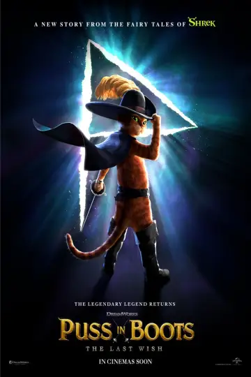 Plakat do filmu "Kot w butach: Ostatnie życzenie" #163705