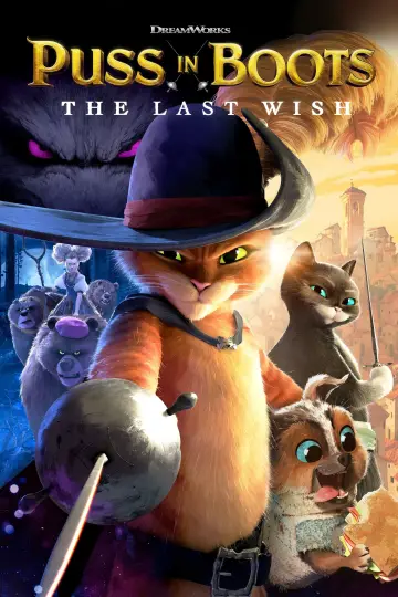 Plakat do filmu "Kot w butach: Ostatnie życzenie" #4198