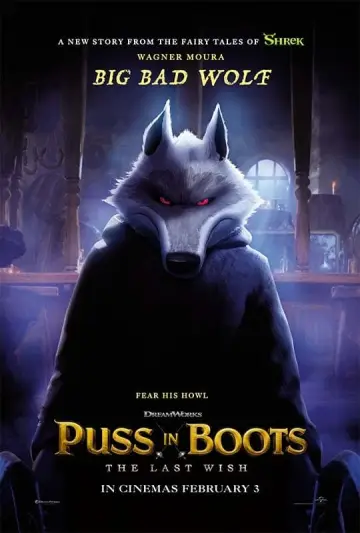 Plakat do filmu "Kot w butach: Ostatnie życzenie" #4200