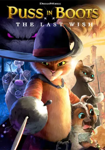 Plakat do filmu "Kot w butach: Ostatnie życzenie" #4211