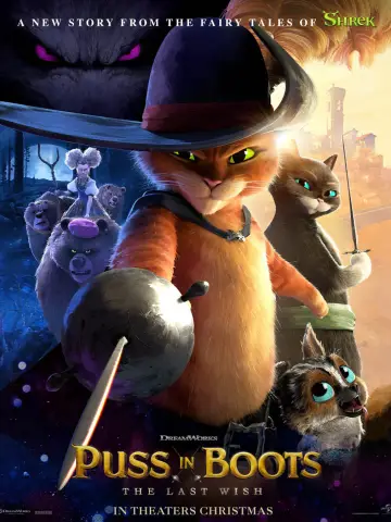 Plakat do filmu "Kot w butach: Ostatnie życzenie" #4215