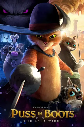 Plakat do filmu "Kot w butach: Ostatnie życzenie" #4224